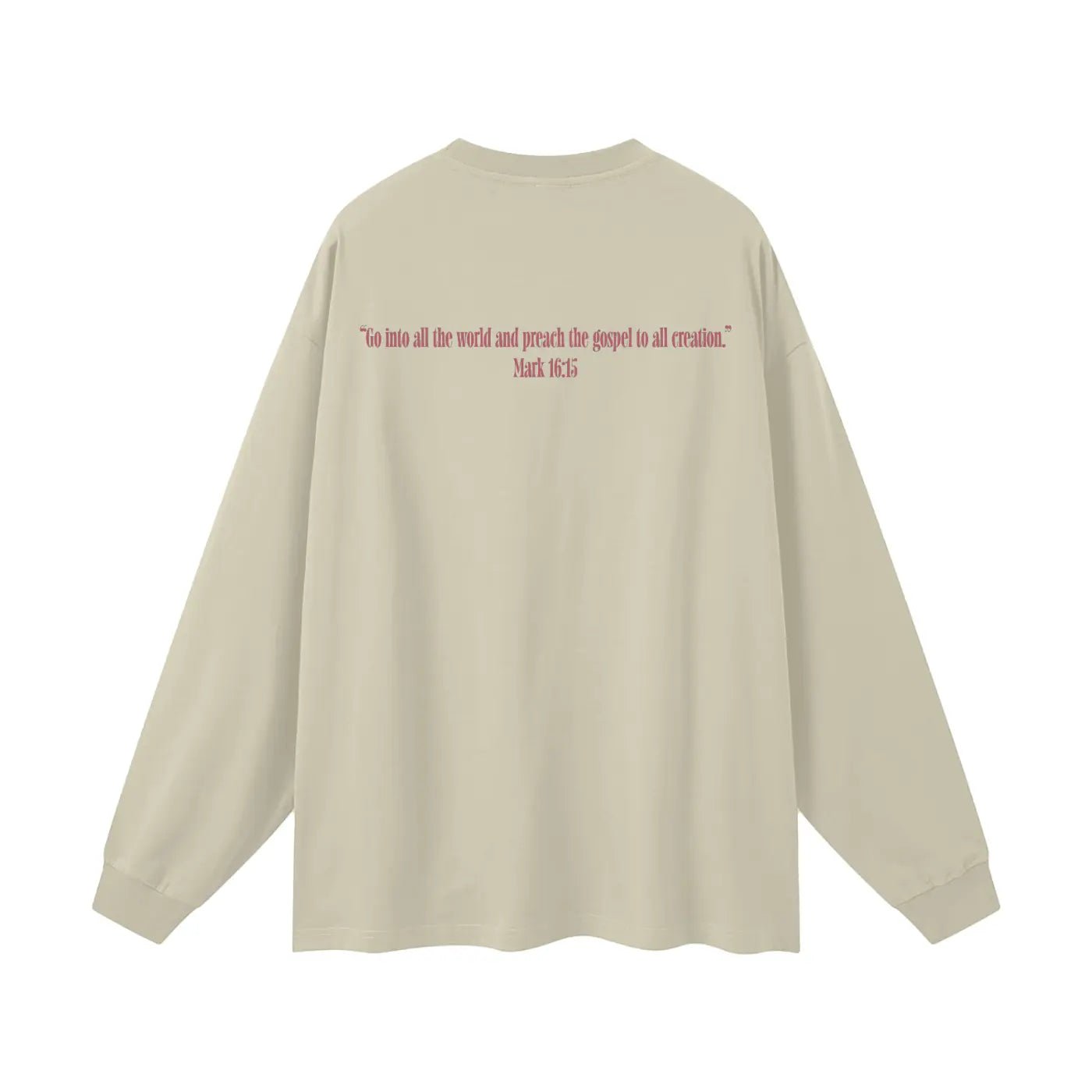 Oversized Long Sleeve | Mark 16:15 - Arma Dei